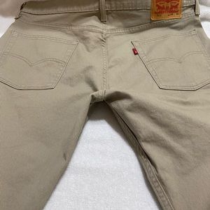 NWOT Khaki Levi’s (denim material)